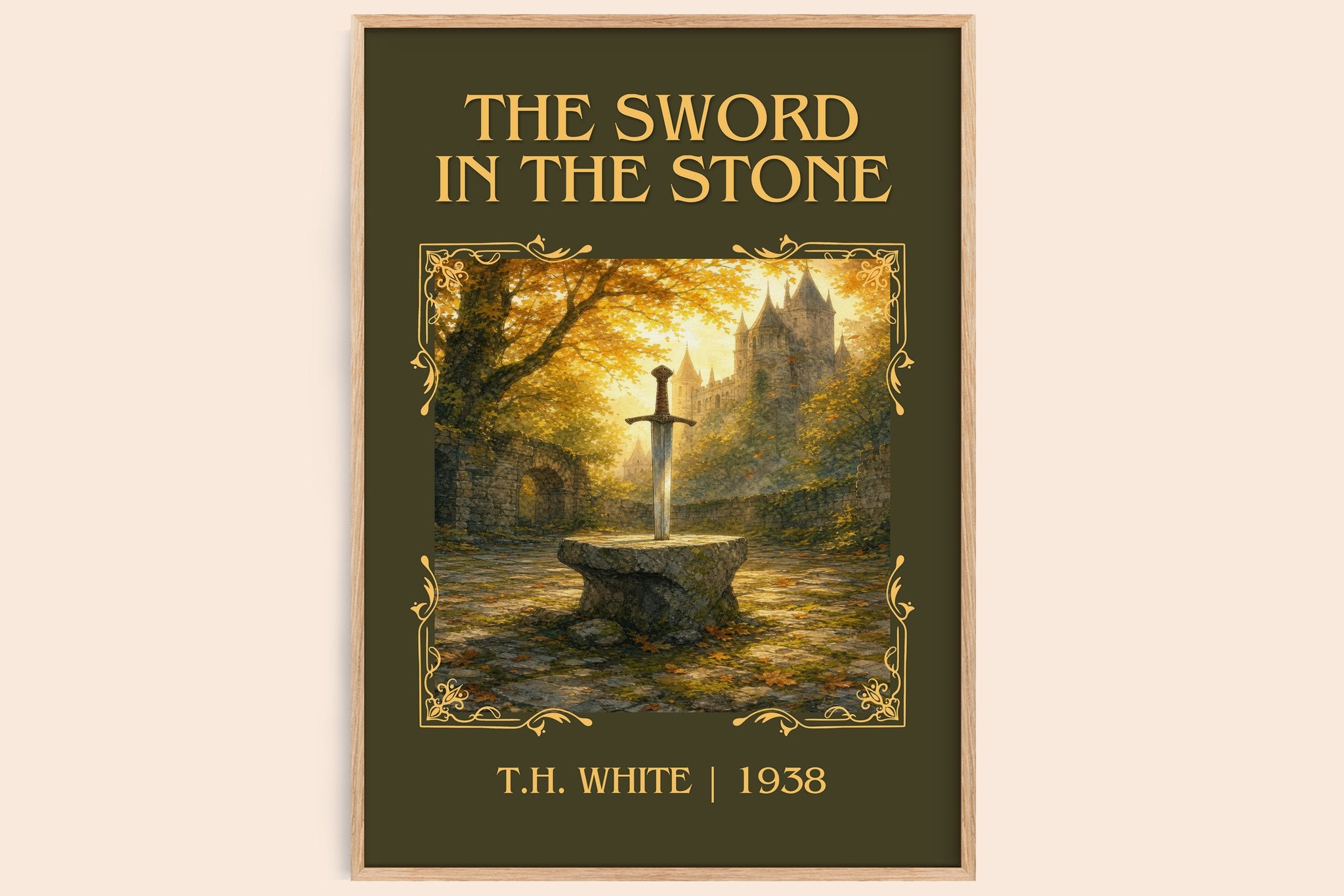 The Sword in the Stone Classic Book Art Print by T.H. White