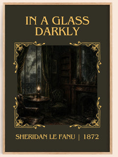 In a Glass Darkly Classic Book Art Print by Sheridan Le Fanu – book poster