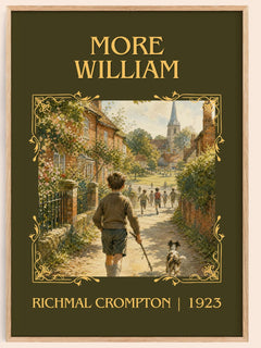 More William Classic Book Art Print by Richmal Crompton – book poster