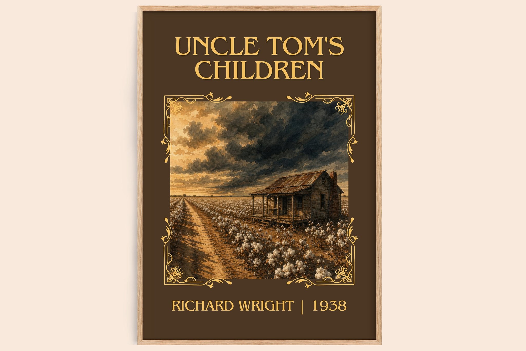 Uncle Tom's Children Classic Book Art Print by Richard Wright