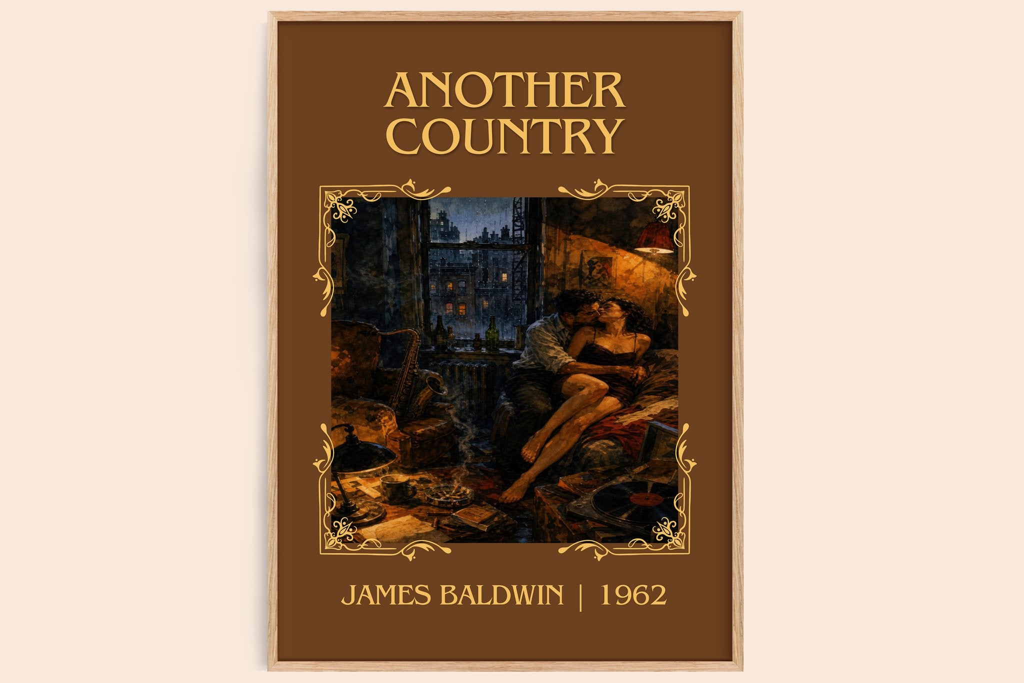 Another Country Classic Book Art Print by James Baldwin