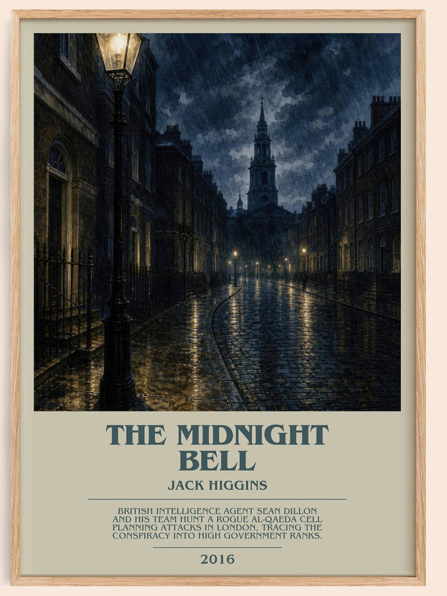 The Midnight Bell Bookish Wall Art by Jack Higgins