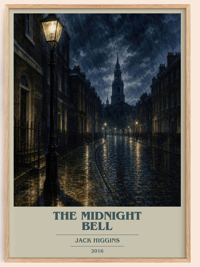 The Midnight Bell Book Cover Poster by Jack Higgins