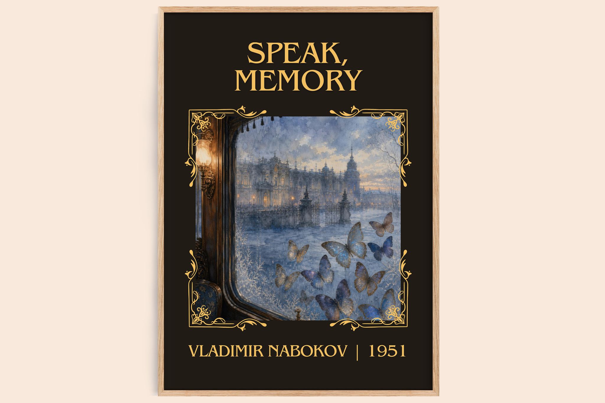 Speak, Memory Classic Book Art Print by Vladimir Nabokov