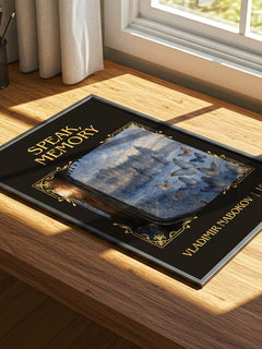Speak, Memory Classic Book Art Print by Vladimir Nabokov – print on a sunlit desk