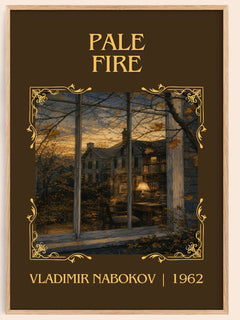 Pale Fire Classic Book Art Print by Vladimir Nabokov – book poster