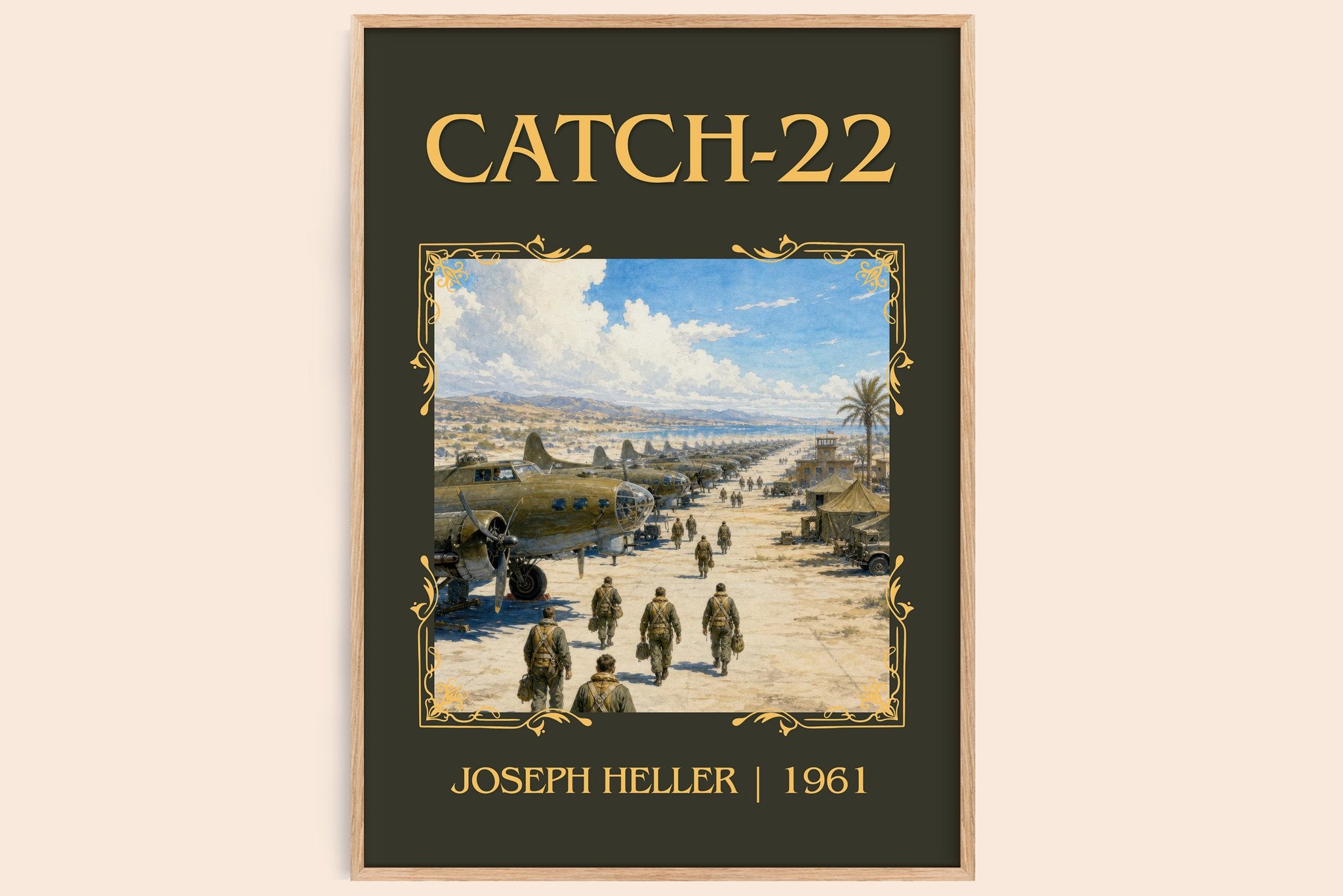 Catch-22 Classic Book Art Print by Joseph Heller