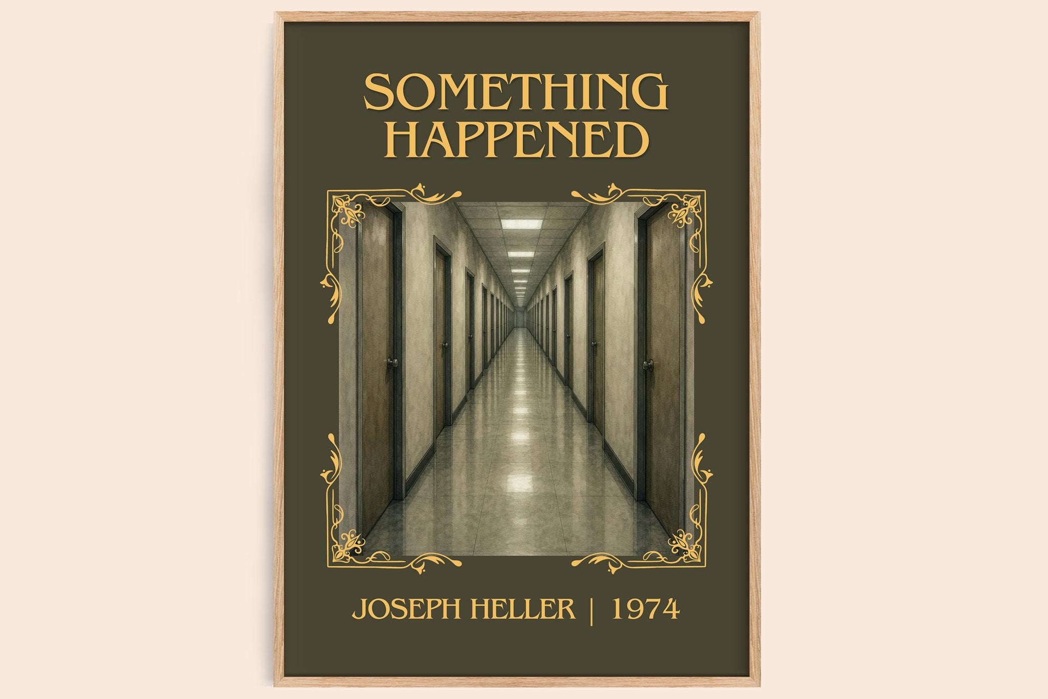 Something Happened Classic Book Art Print by Joseph Heller