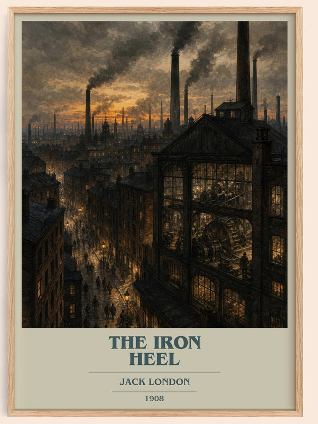 The Iron Heel Book Cover Poster by Jack London