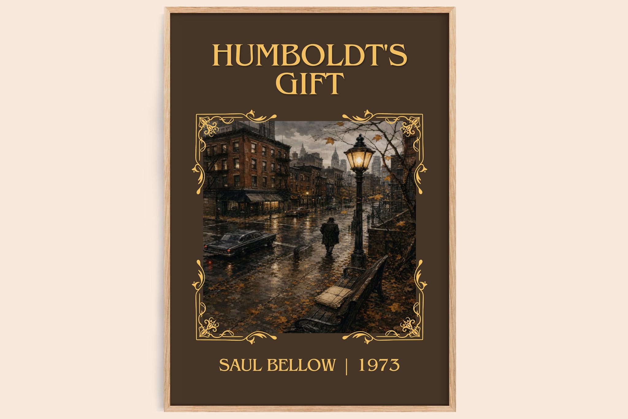 Humboldt's Gift Classic Book Art Print by Saul Bellow