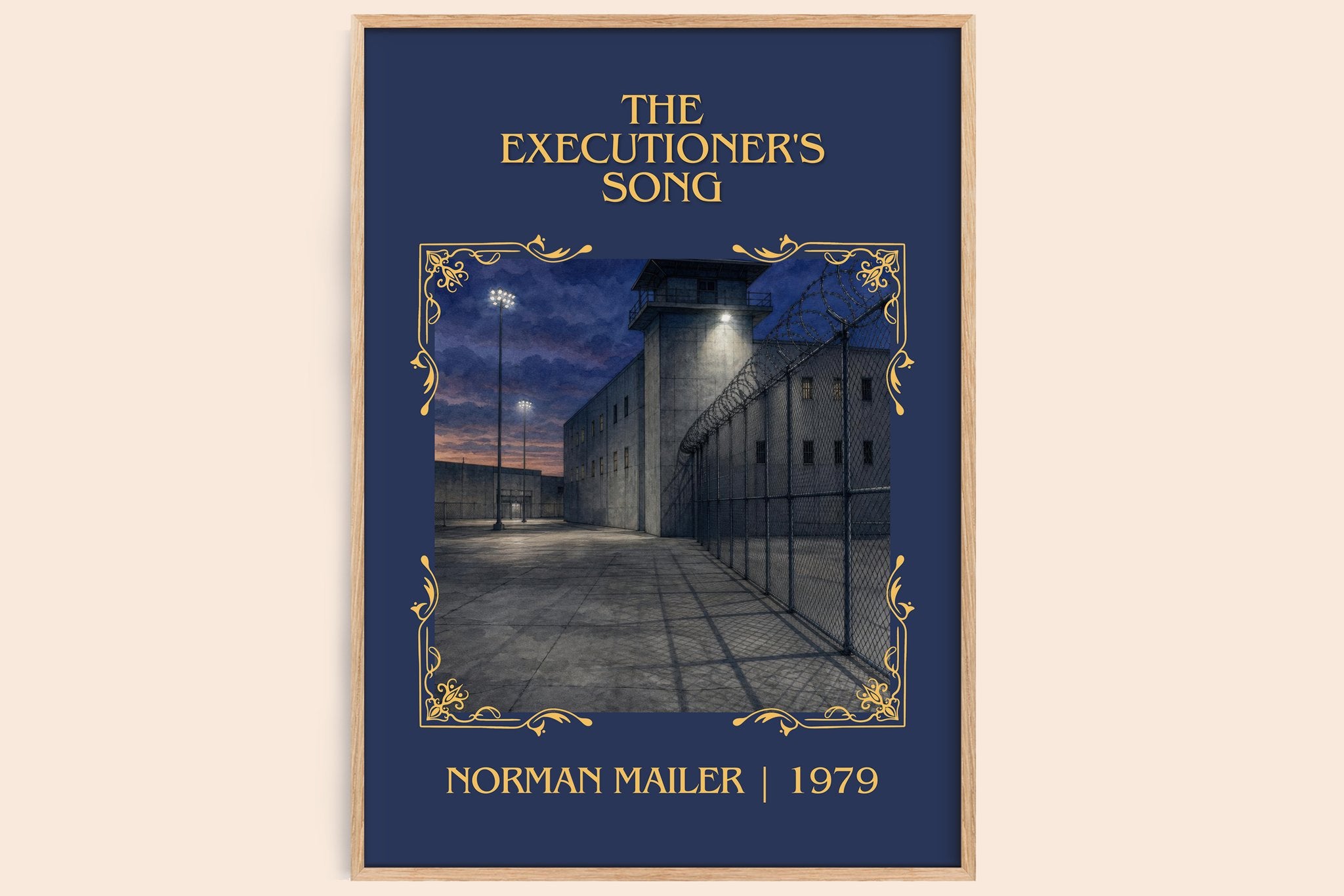 The Executioner's Song Classic Book Art Print by Norman Mailer
