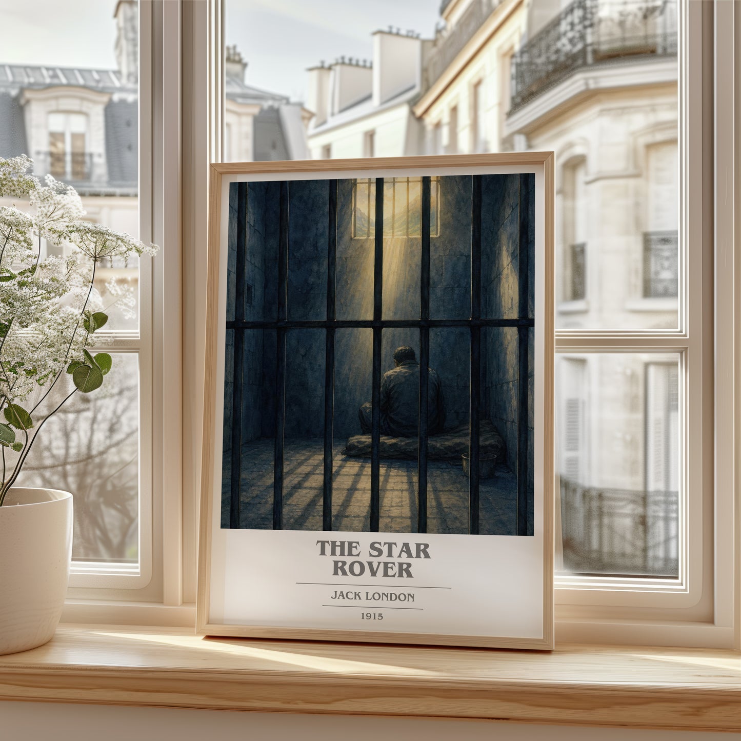The Star Rover book cover poster colour and style options – Jack London book art