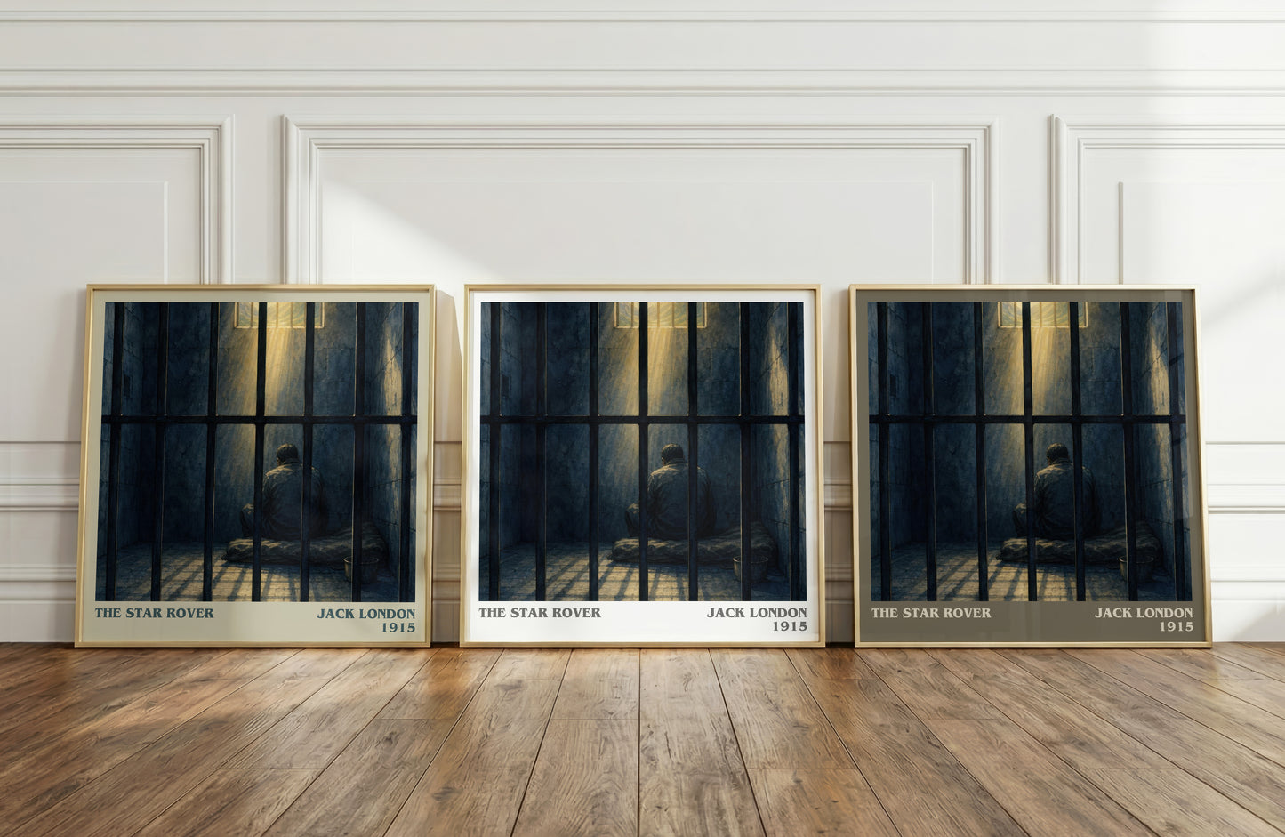 The Star Rover literary art print colour and style options – Jack London book art