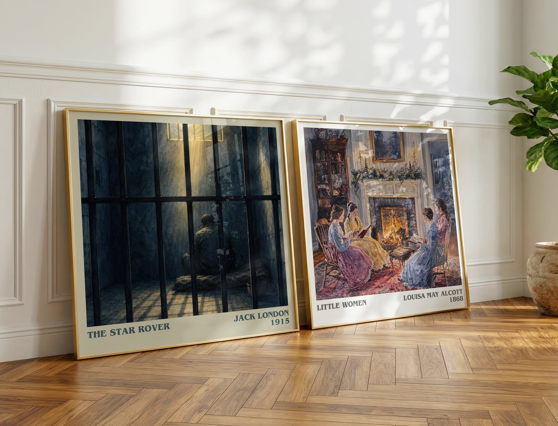 The Star Rover literary print on bookshelf – Jack London fan gift