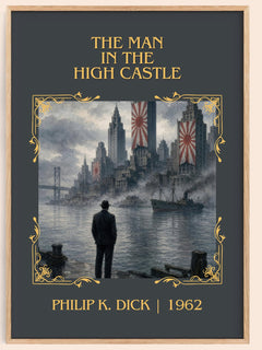The Man in the High Castle Classic Book Art Print by Philip K. Dick – book poster