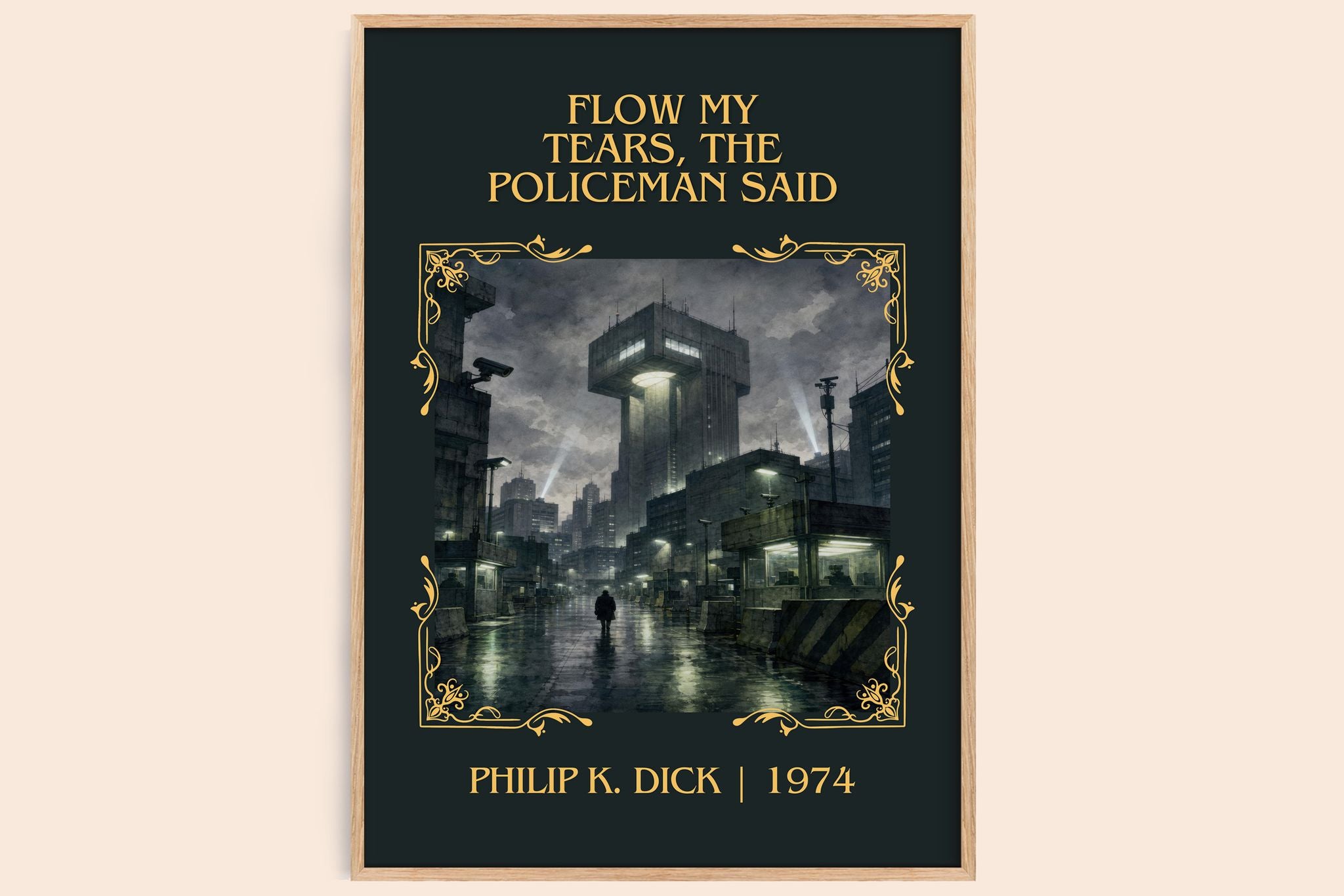 Flow My Tears, the Policeman Said Classic Book Art Print by P. Dick