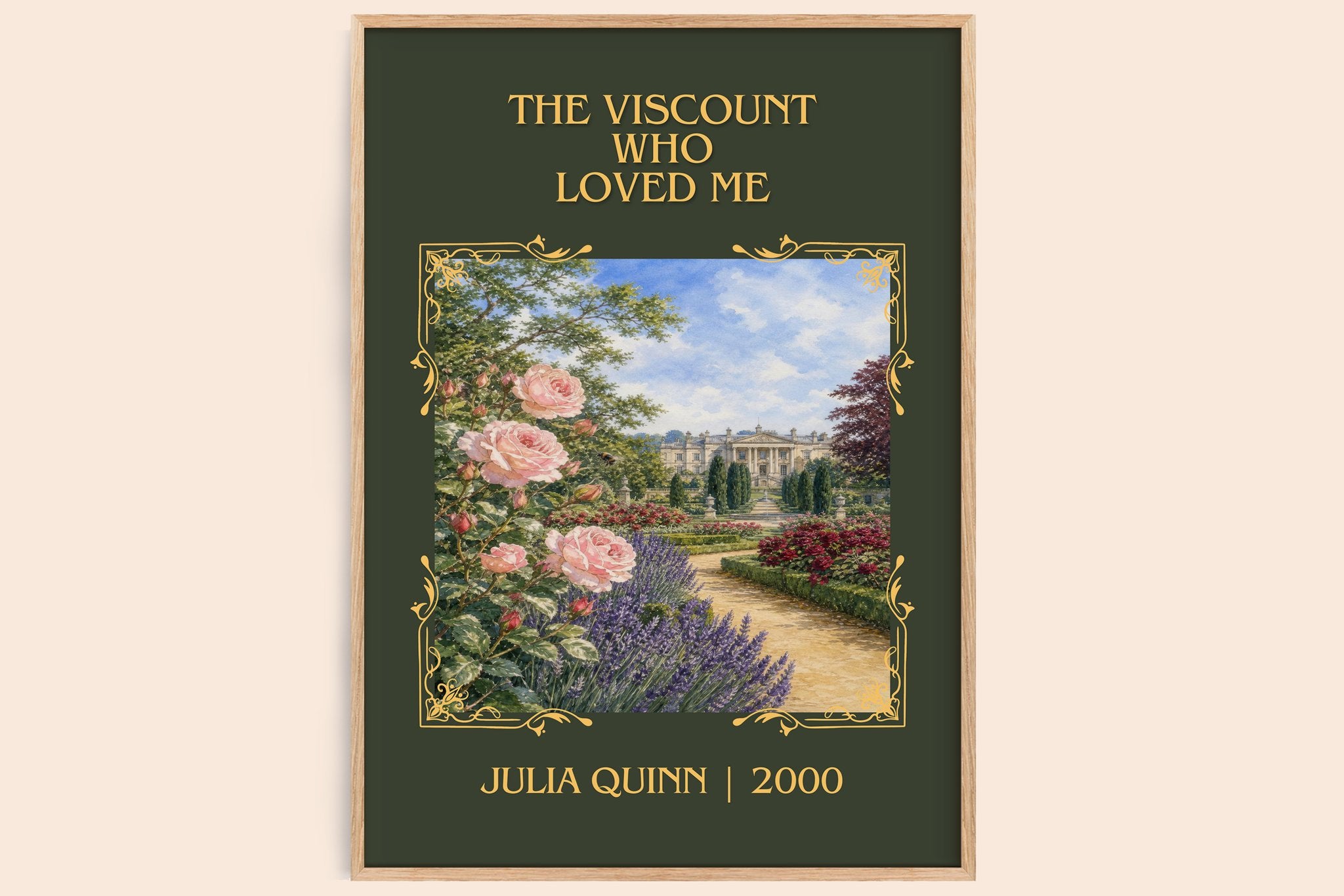 The Viscount Who Loved Me Classic Book Art Print by Julia Quinn