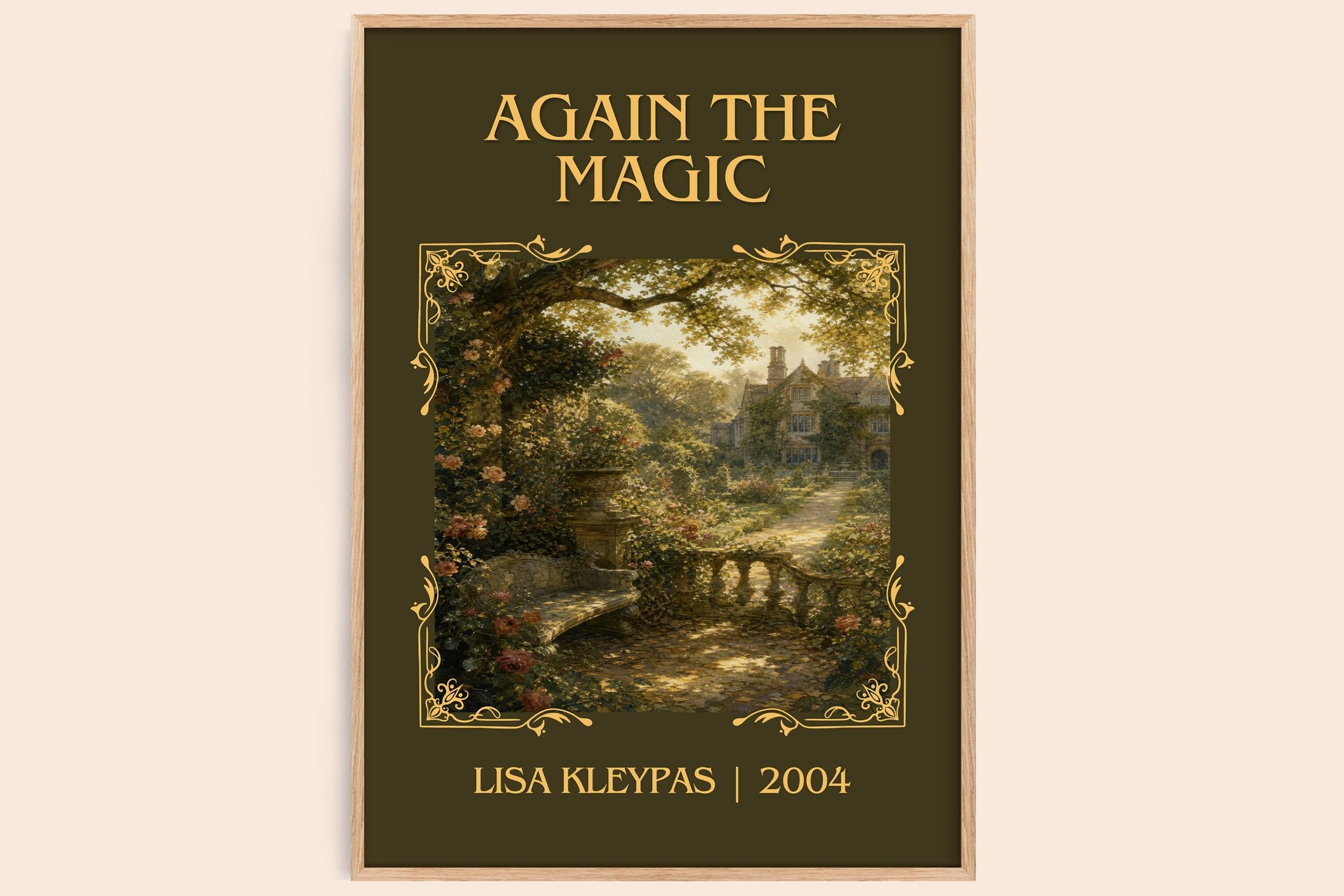 Again the Magic Classic Book Art Print by Lisa Kleypas