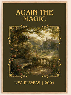Again the Magic Classic Book Art Print by Lisa Kleypas – book poster