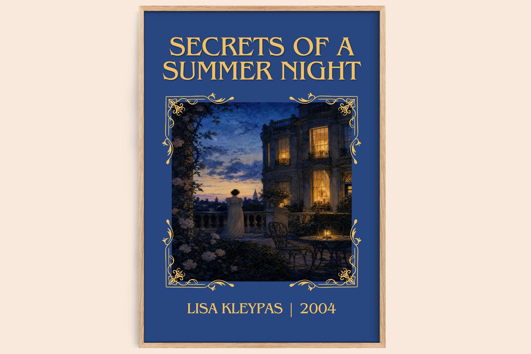 Secrets of a Summer Night Classic Book Art Print by Lisa Kleypas