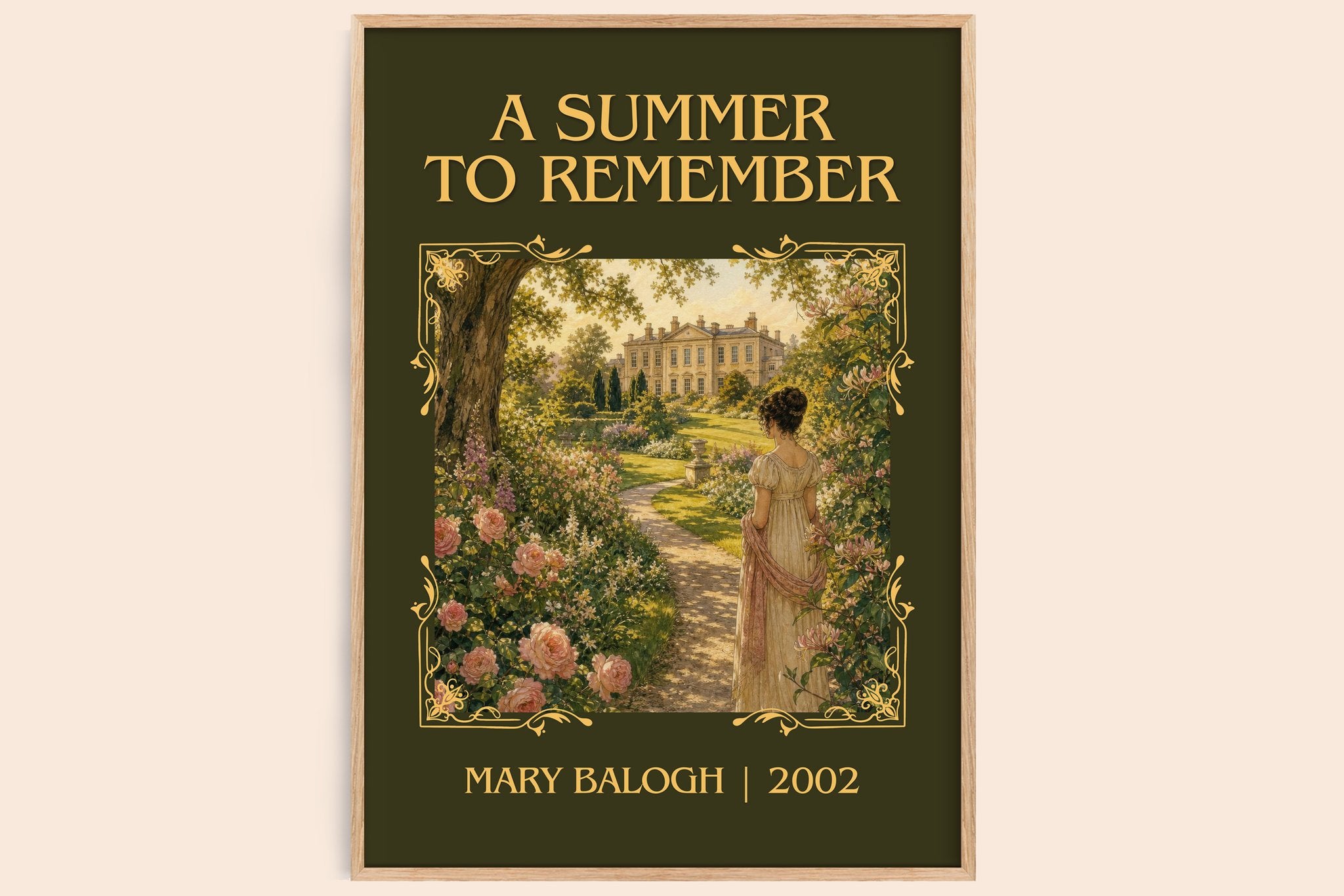 A Summer to Remember Classic Book Art Print by Mary Balogh