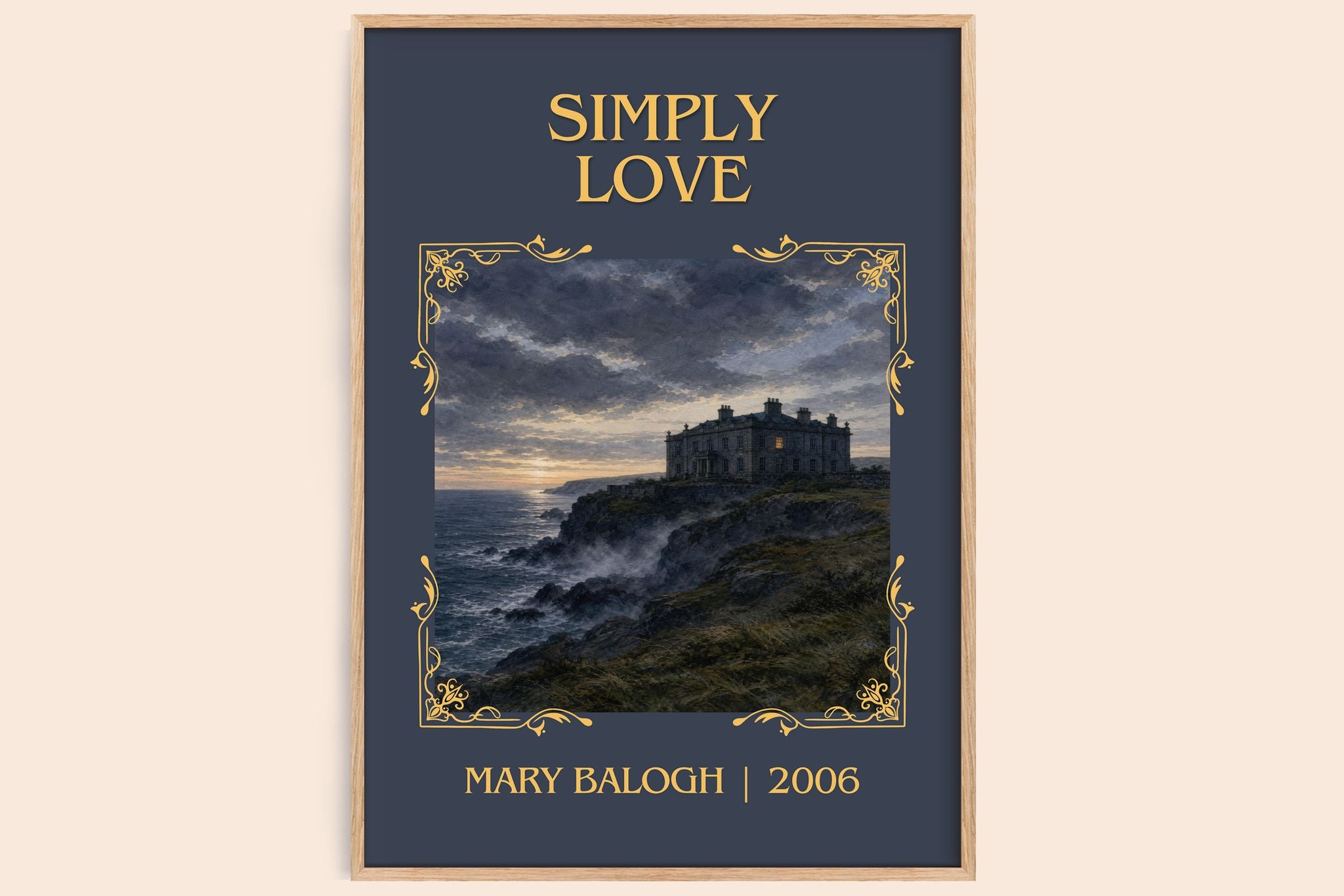 Simply Love Classic Book Art Print by Mary Balogh