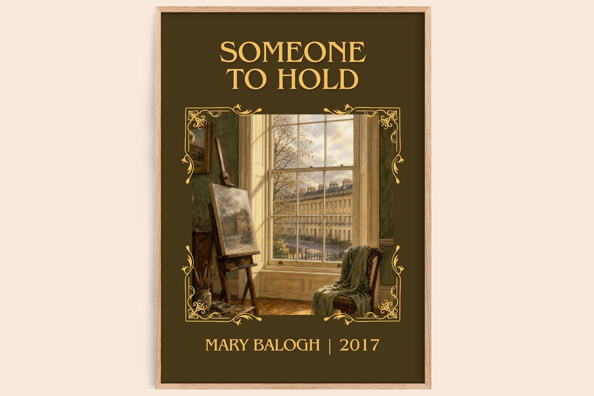 Someone to Hold Classic Book Art Print by Mary Balogh