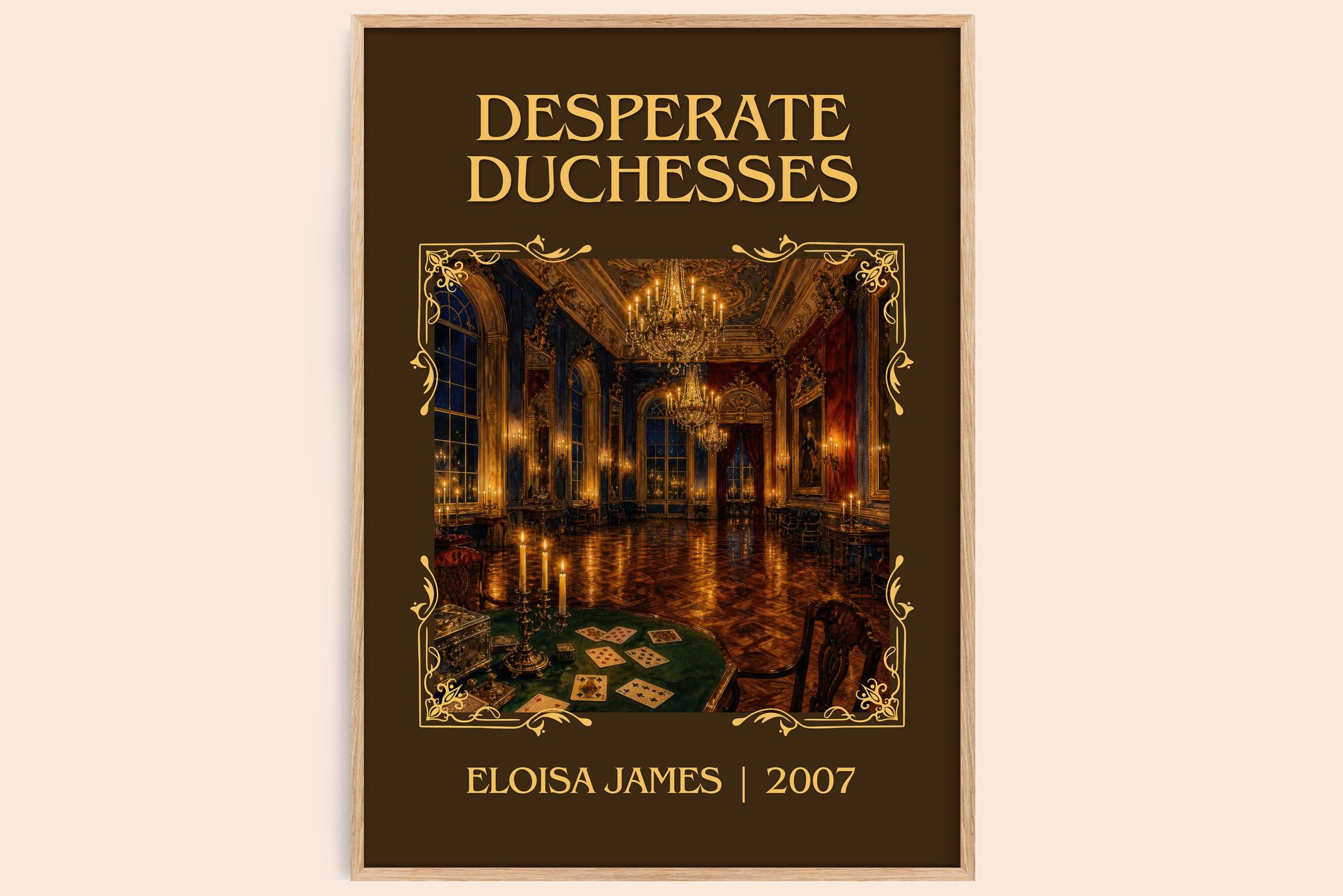 Desperate Duchesses Classic Book Art Print by Eloisa James