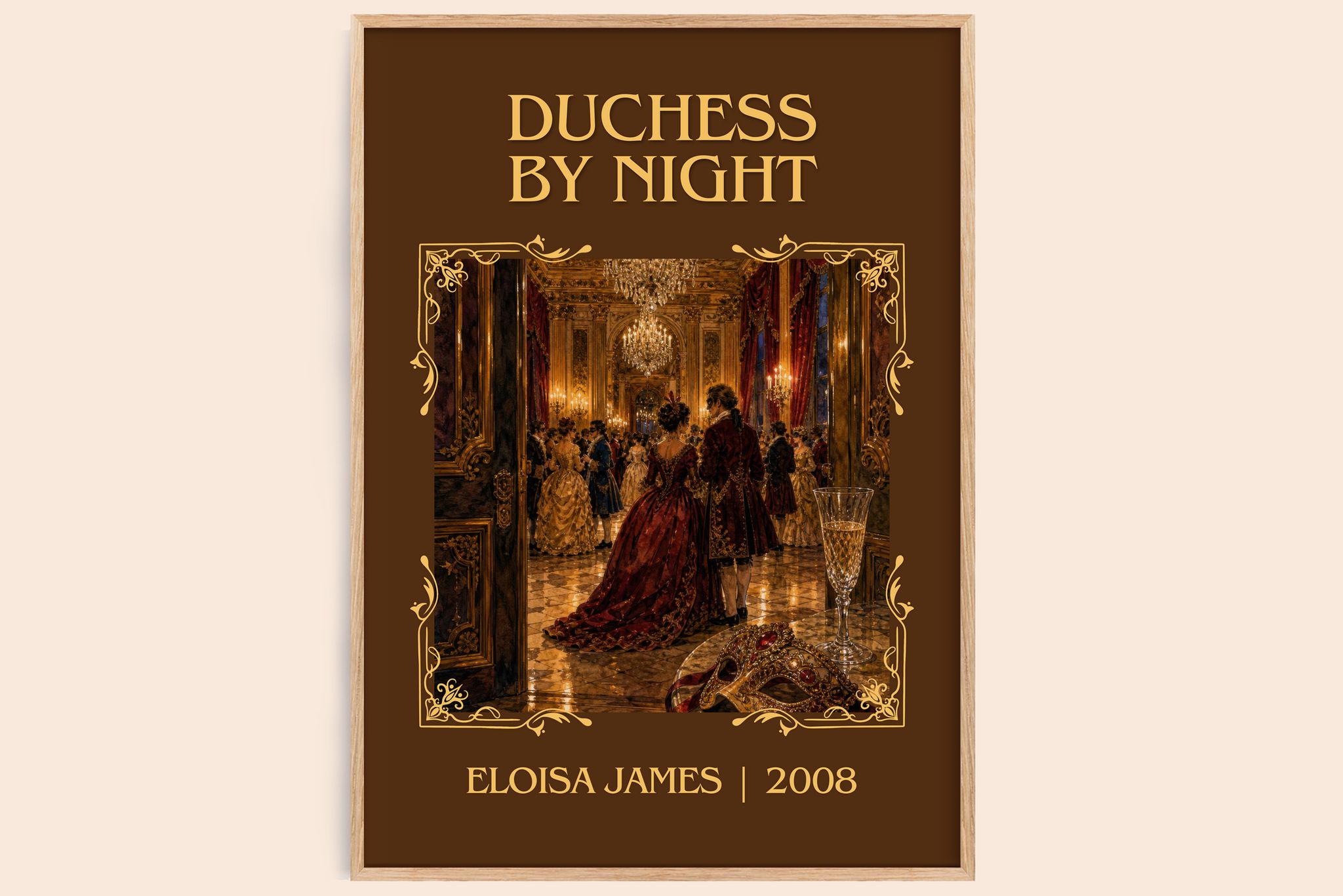 Duchess by Night Classic Book Art Print by Eloisa James