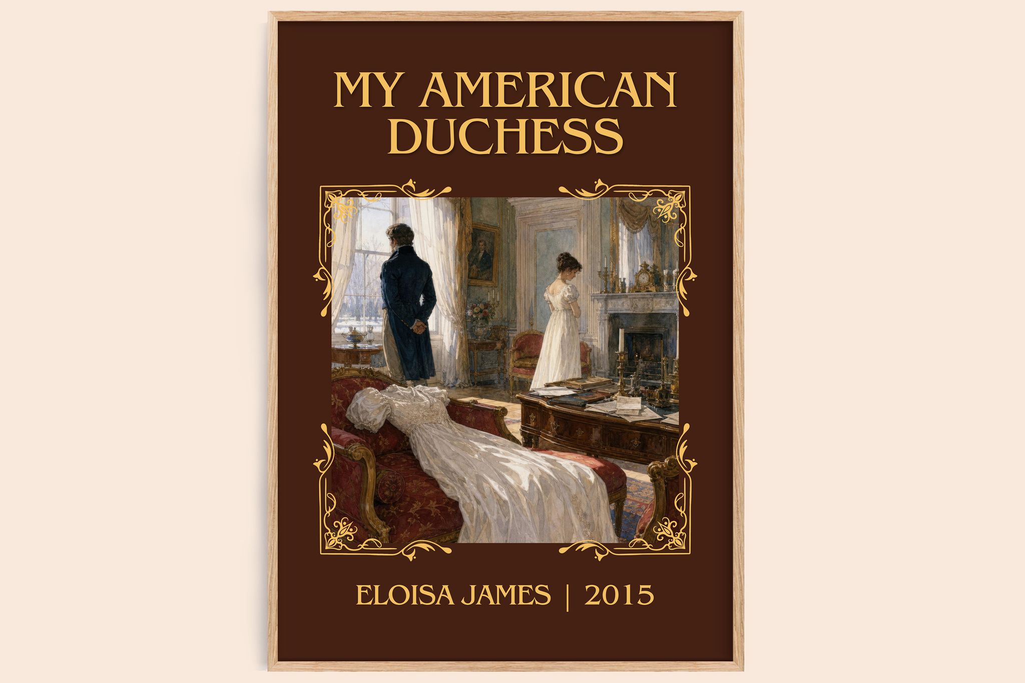 My American Duchess Classic Book Art Print by Eloisa James