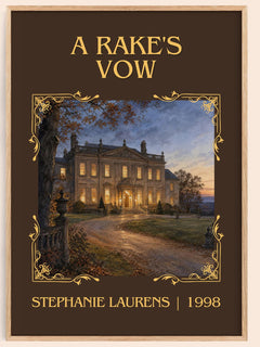 A Rake's Vow Classic Book Art Print by Stephanie Laurens – book poster