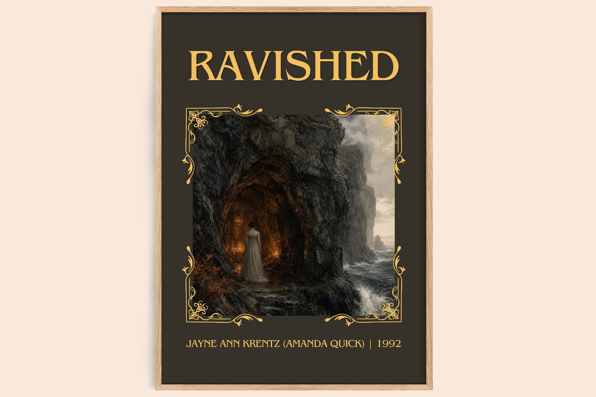 Ravished Classic Book Art Print by Jayne Ann Krentz (Amanda Quick)