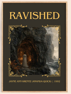 Ravished Classic Book Art Print by Jayne Ann Krentz (Amanda Quick) – book poster