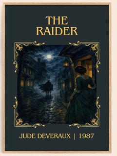 The Raider Classic Book Art Print by Jude Deveraux – book poster