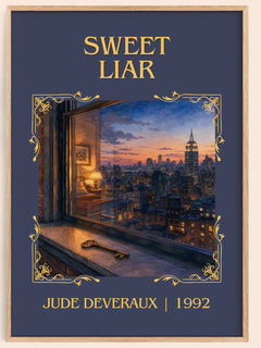 Sweet Liar Classic Book Art Print by Jude Deveraux – book poster