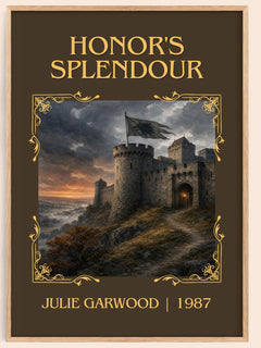 Honor's Splendour Classic Book Art Print by Julie Garwood – book poster