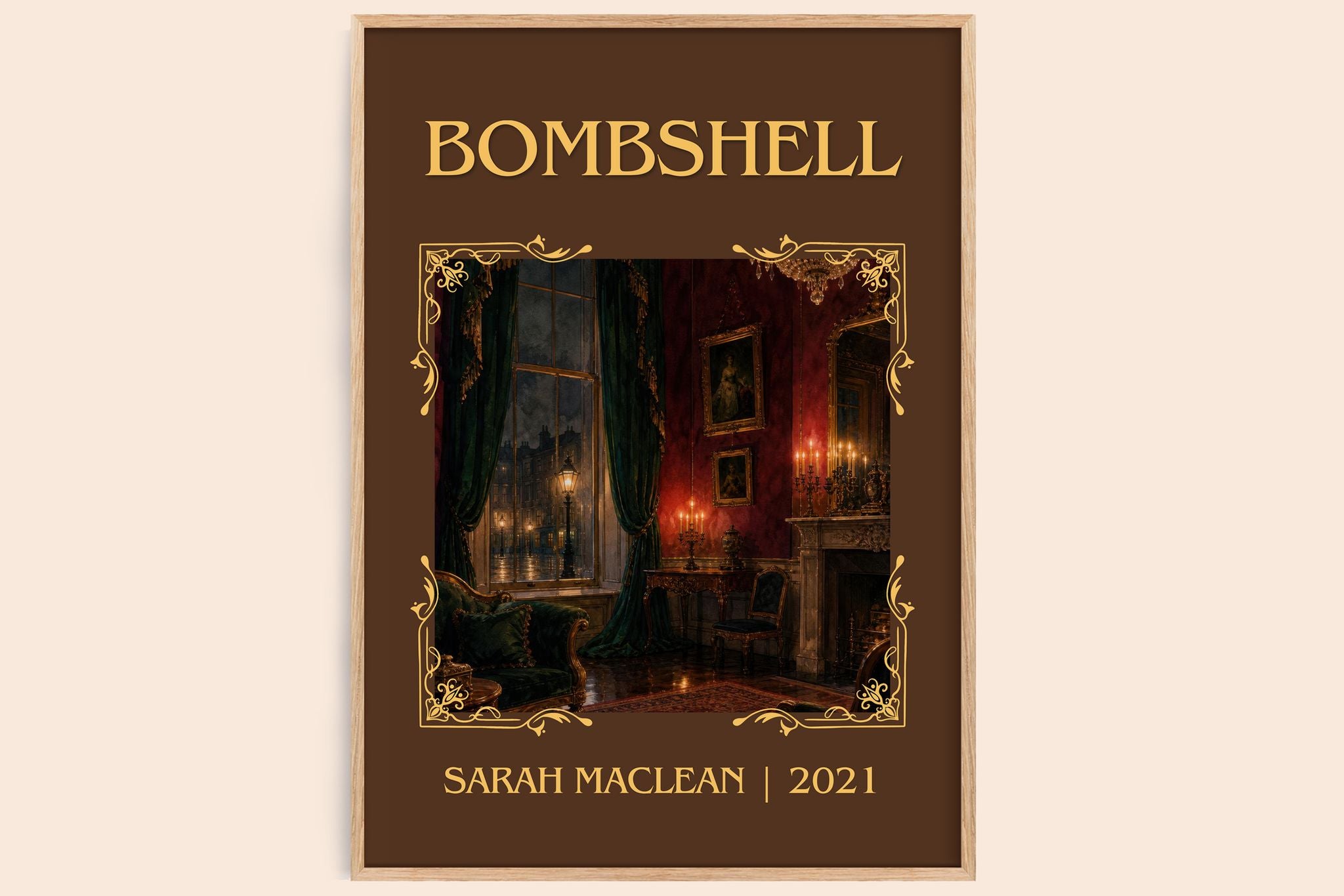 Bombshell Classic Book Art Print by Sarah MacLean