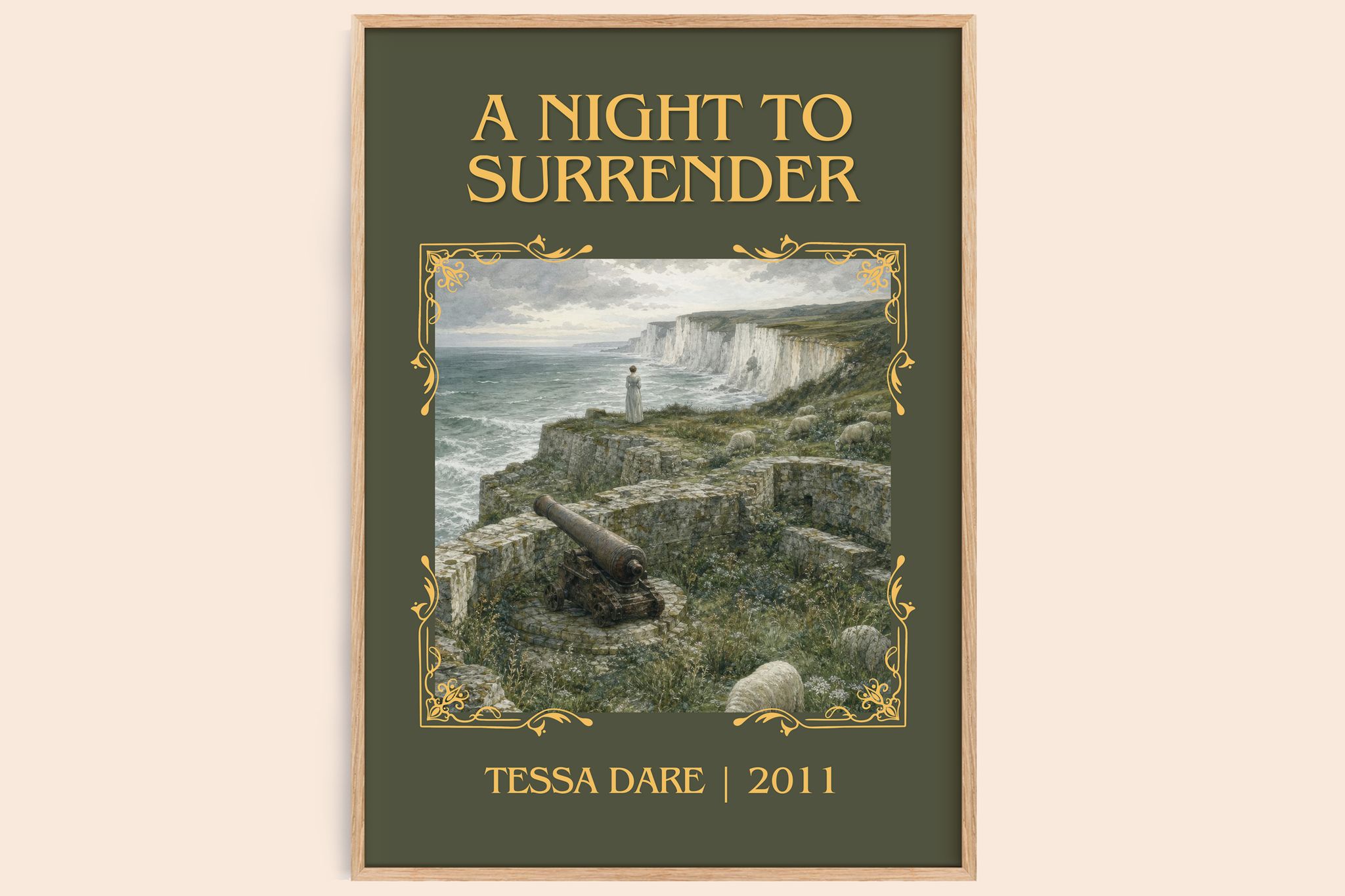 A Night to Surrender Classic Book Art Print by Tessa Dare