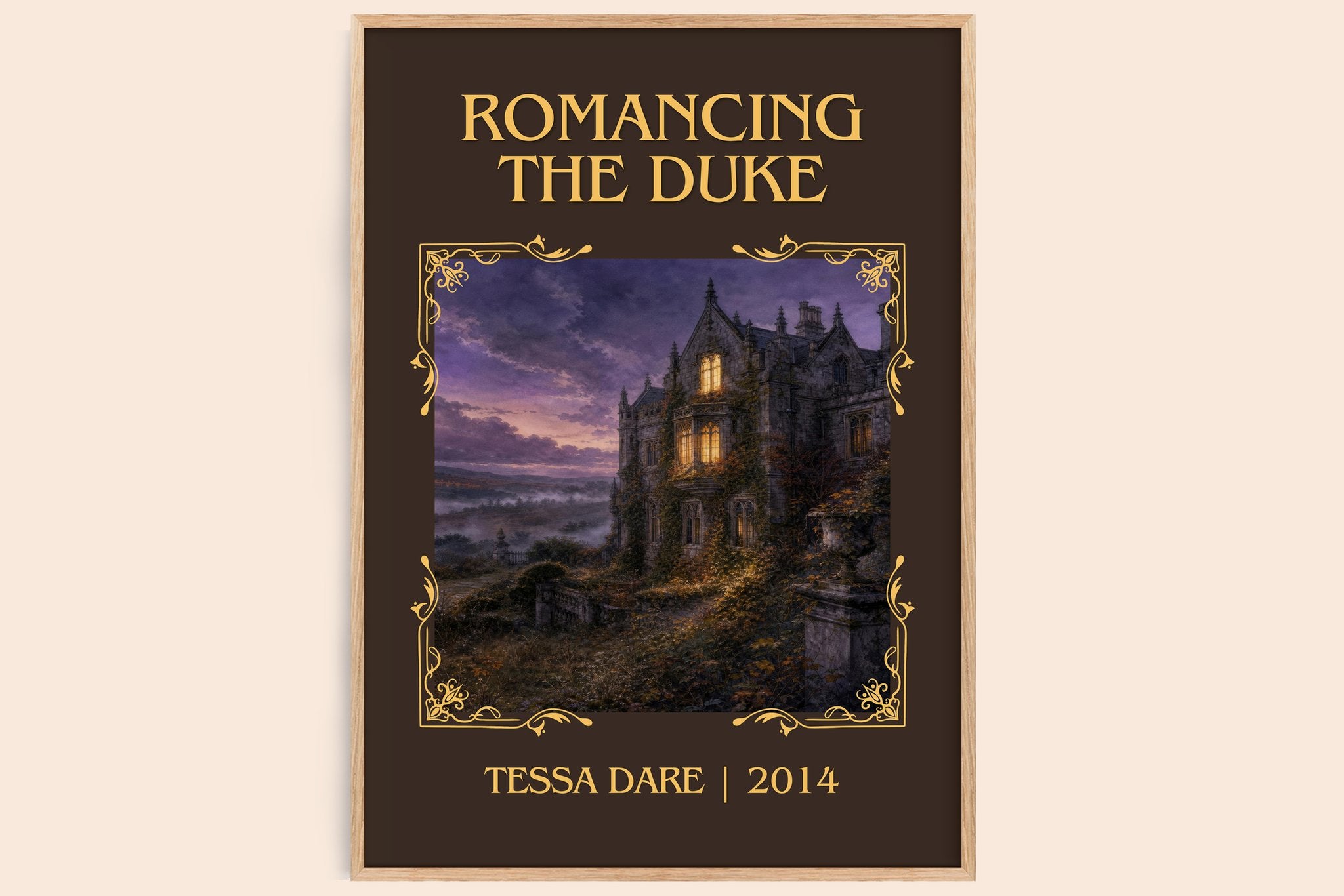 Romancing the Duke Classic Book Art Print by Tessa Dare