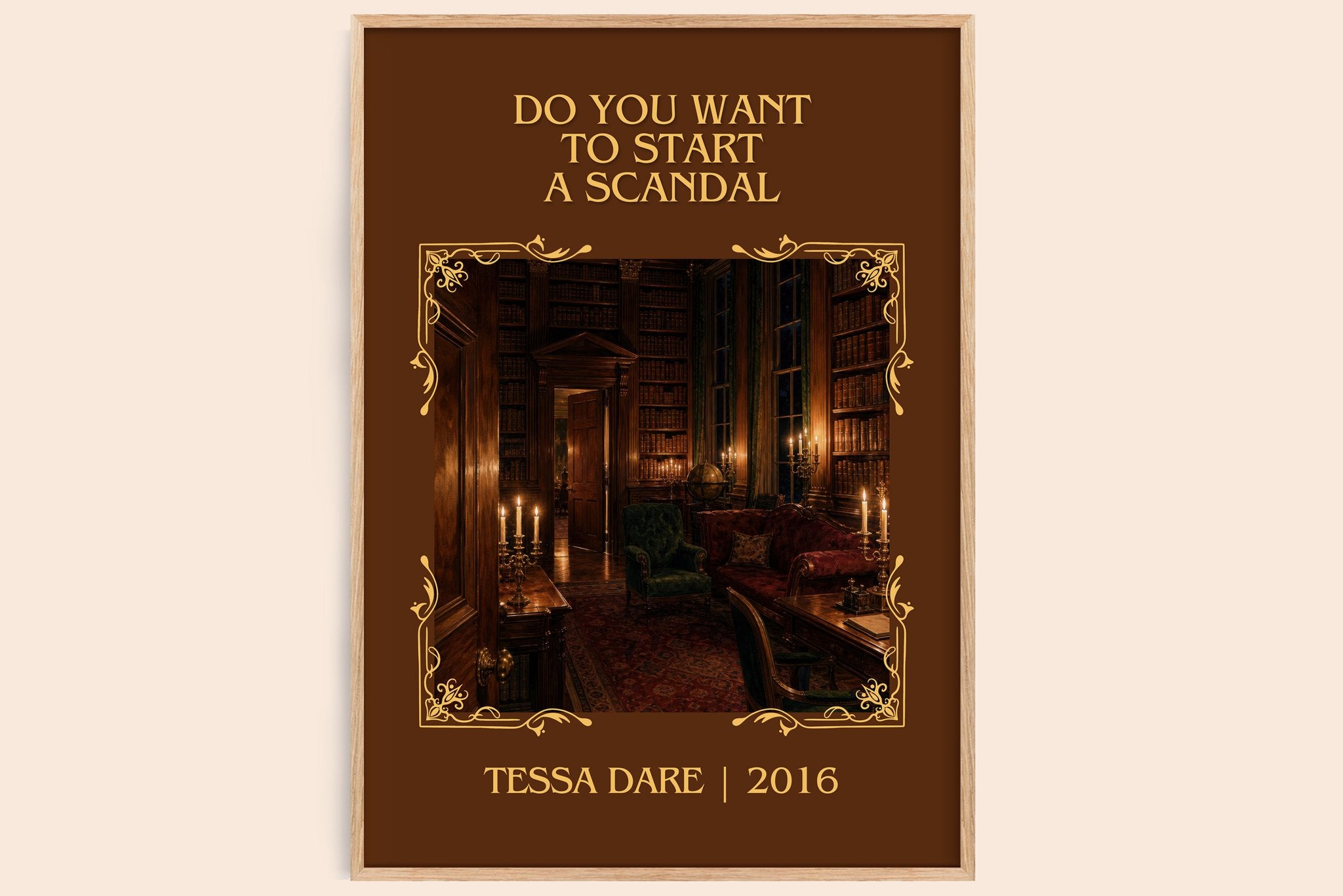 Do You Want to Start a Scandal Classic Book Art Print by Tessa Dare