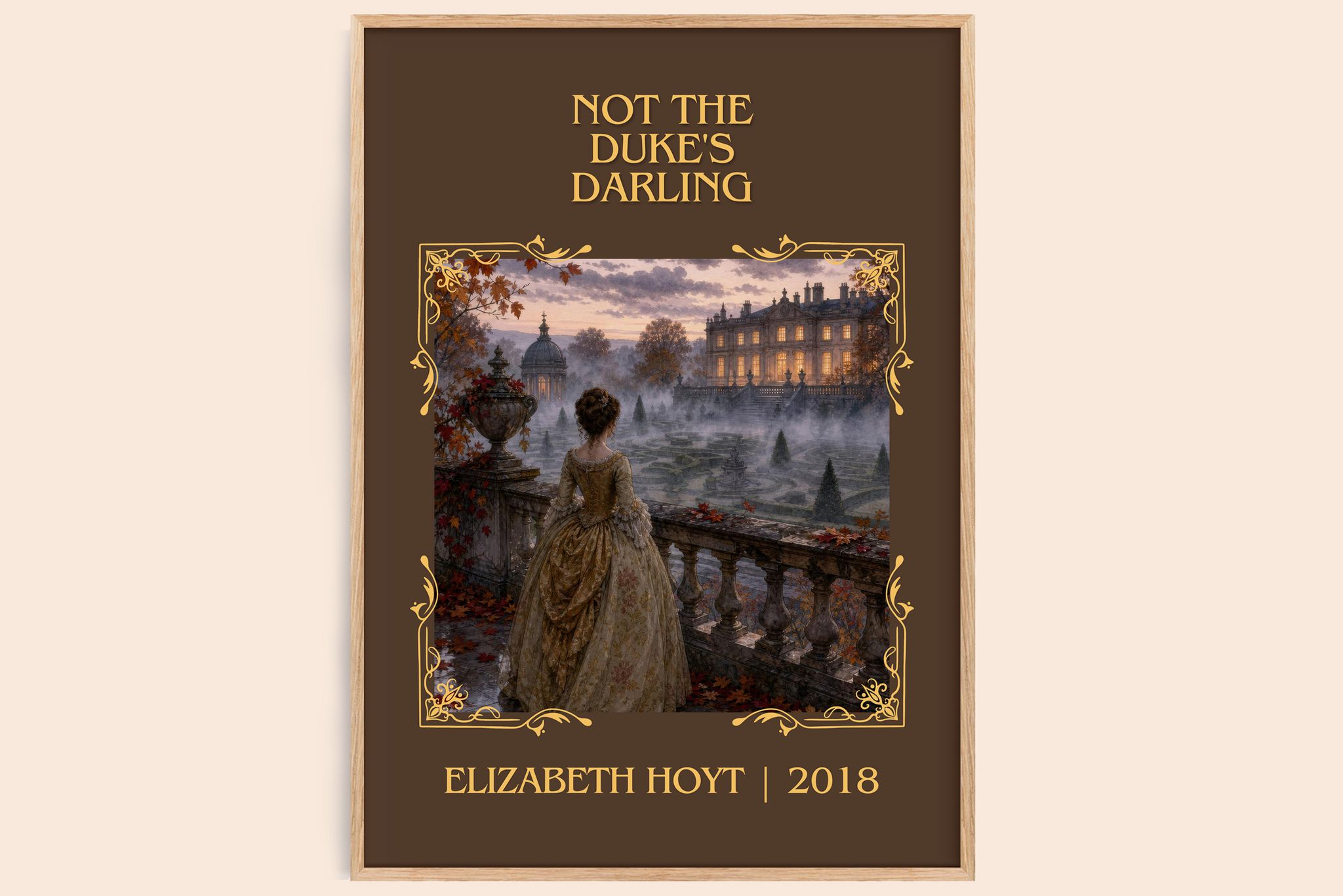 Not the Duke's Darling Classic Book Art Print by Elizabeth Hoyt