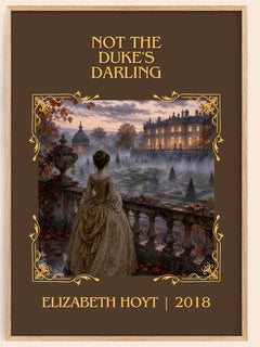 Not the Duke's Darling Classic Book Art Print by Elizabeth Hoyt – book poster