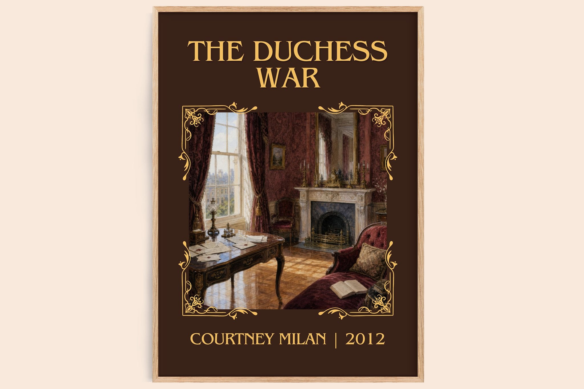 The Duchess War Classic Book Art Print by Courtney Milan