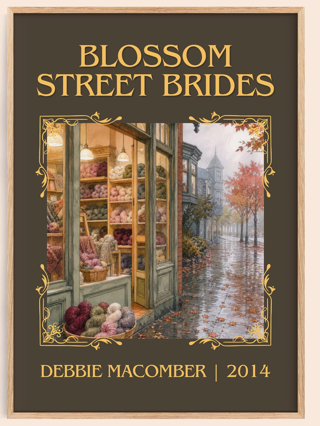Blossom Street Brides Classic Book Art Print by Debbie Macomber – book poster