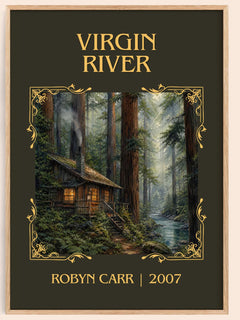 Virgin River Classic Book Art Print by Robyn Carr – book poster