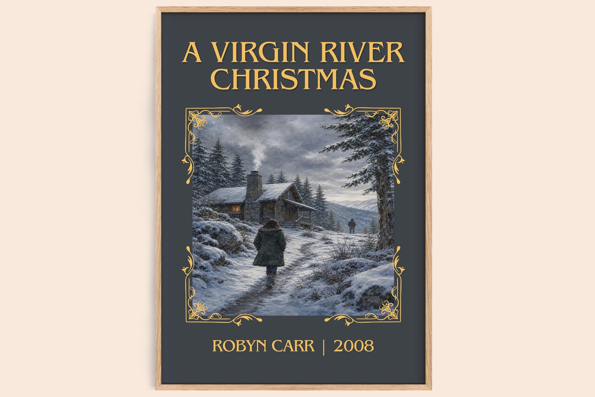 A Virgin River Christmas Classic Book Art Print by Robyn Carr