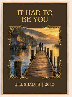 It Had to Be You Classic Book Art Print by Jill Shalvis – book poster