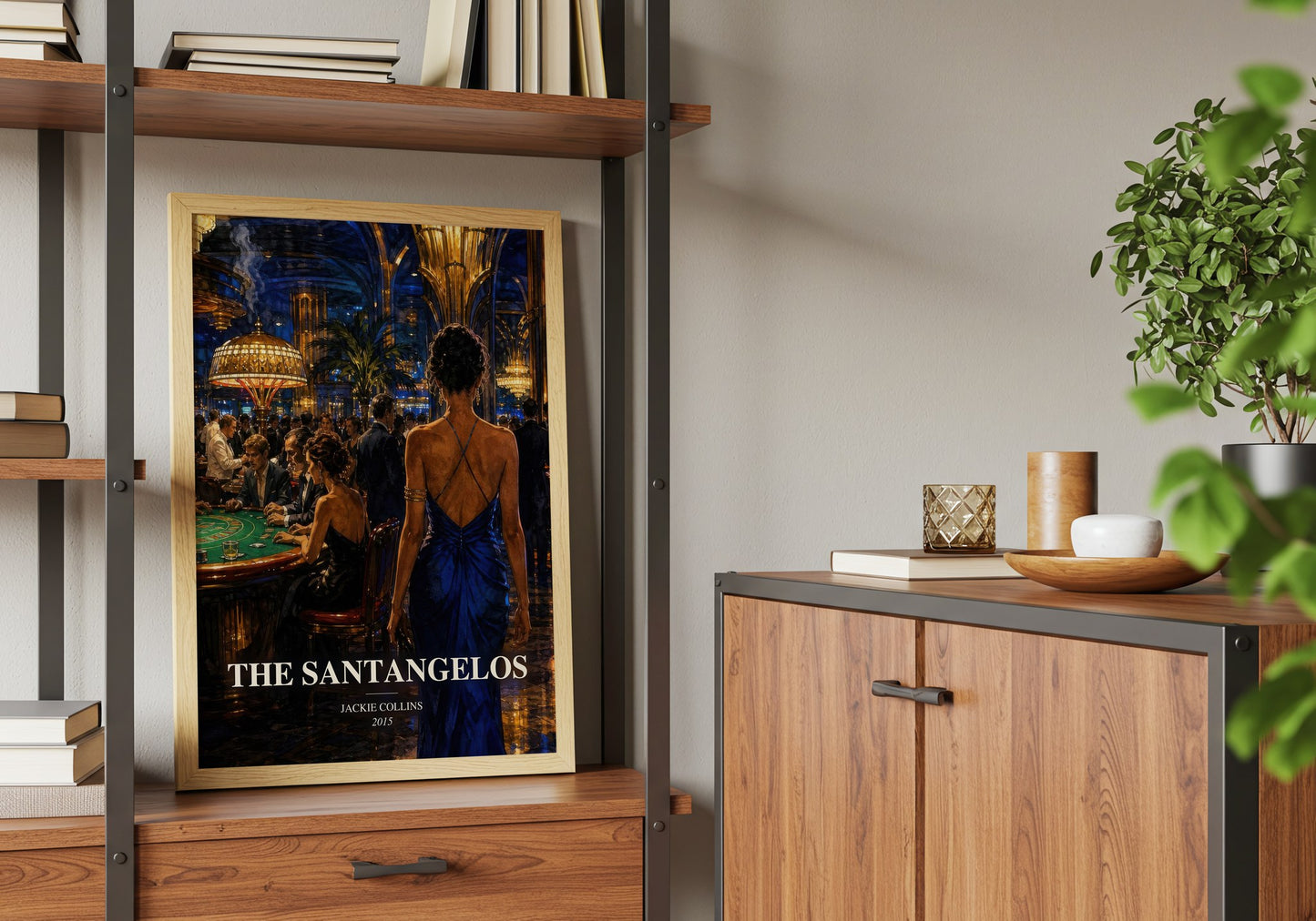 The Santangelos book watercolour illustration paper finish options – matte satin gloss