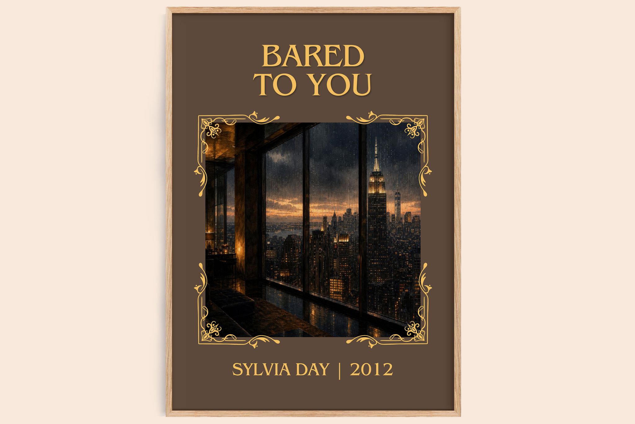Bared to You Classic Book Art Print by Sylvia Day