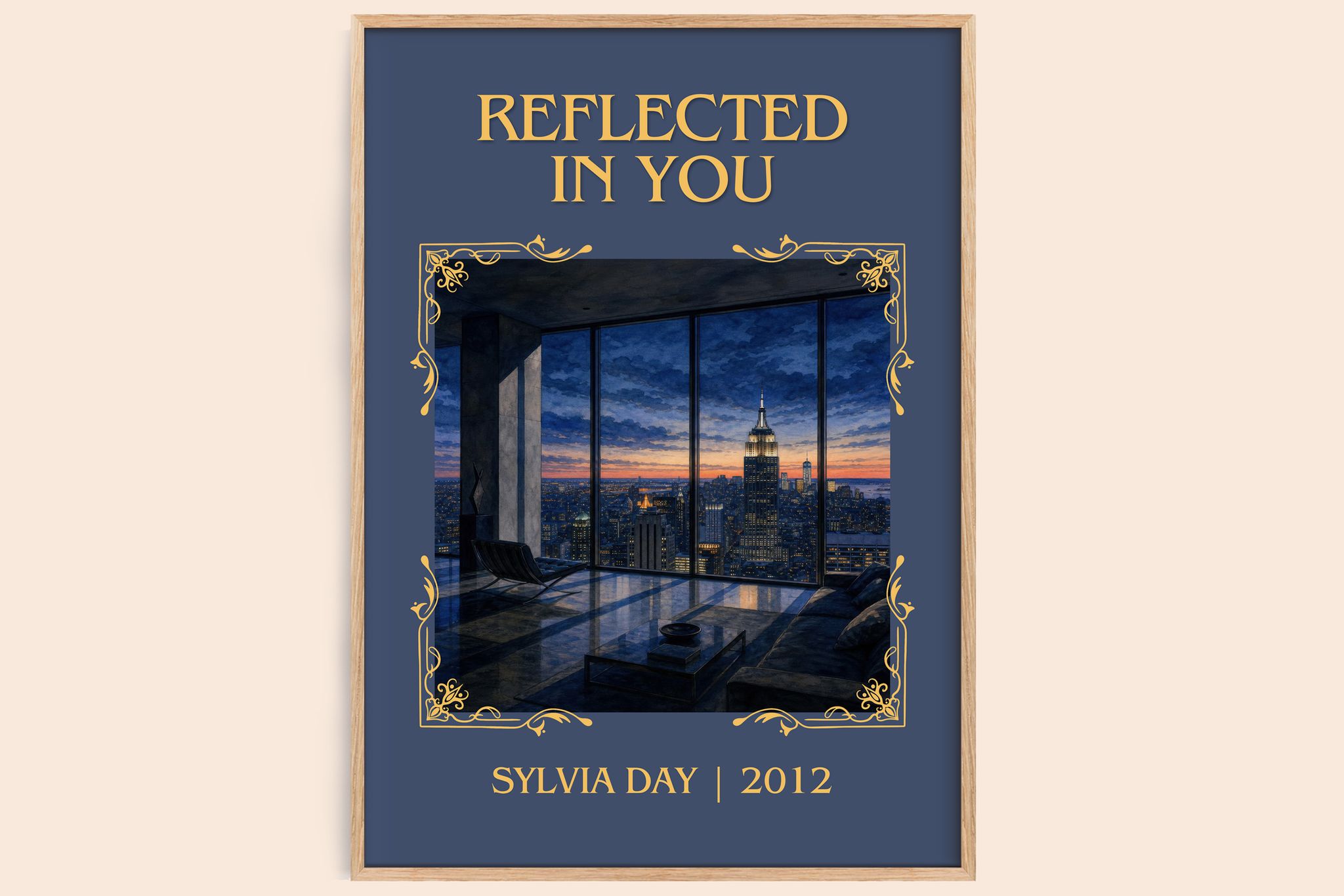 Reflected in You Classic Book Art Print by Sylvia Day